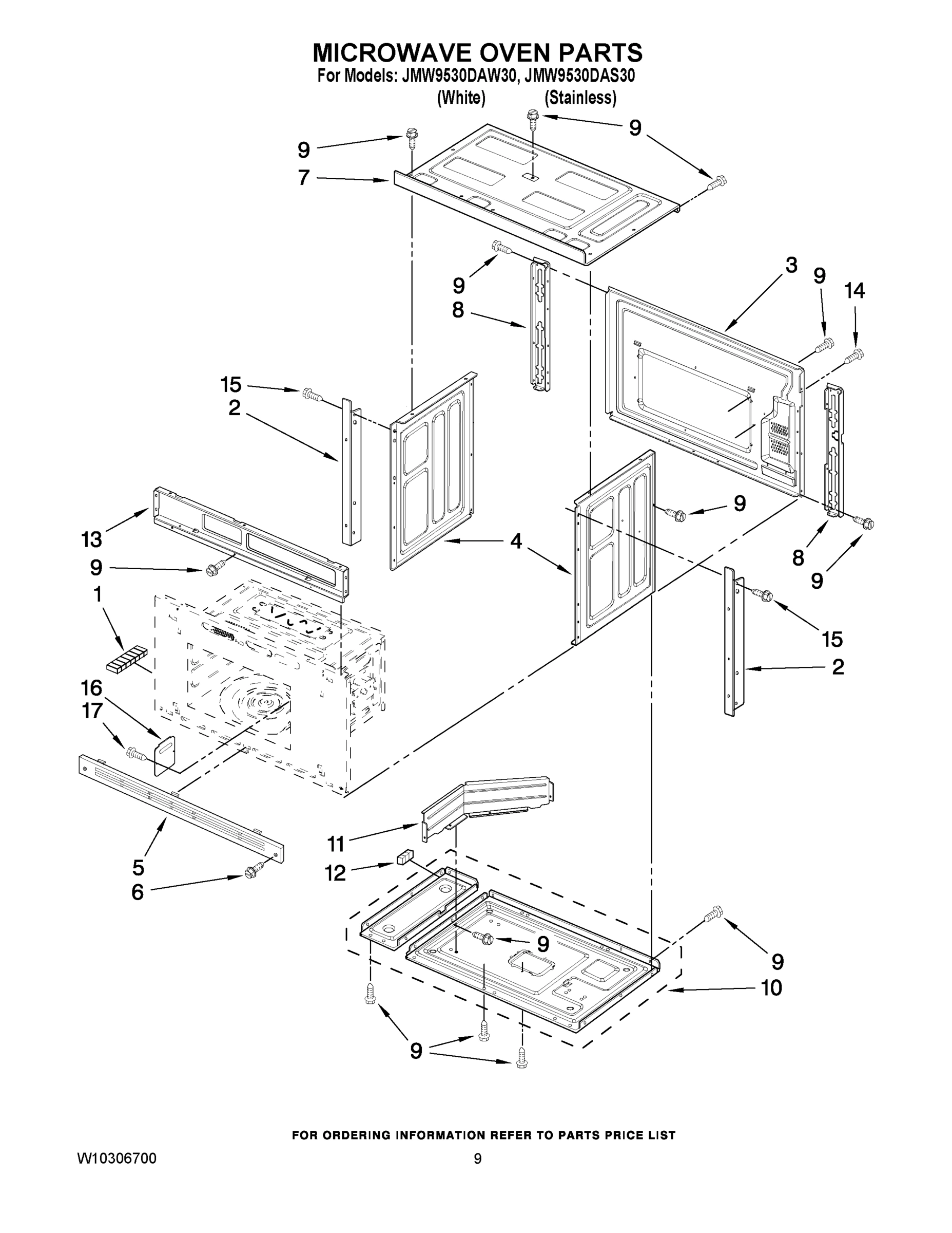 06 - MICROWAVE OVEN PARTS