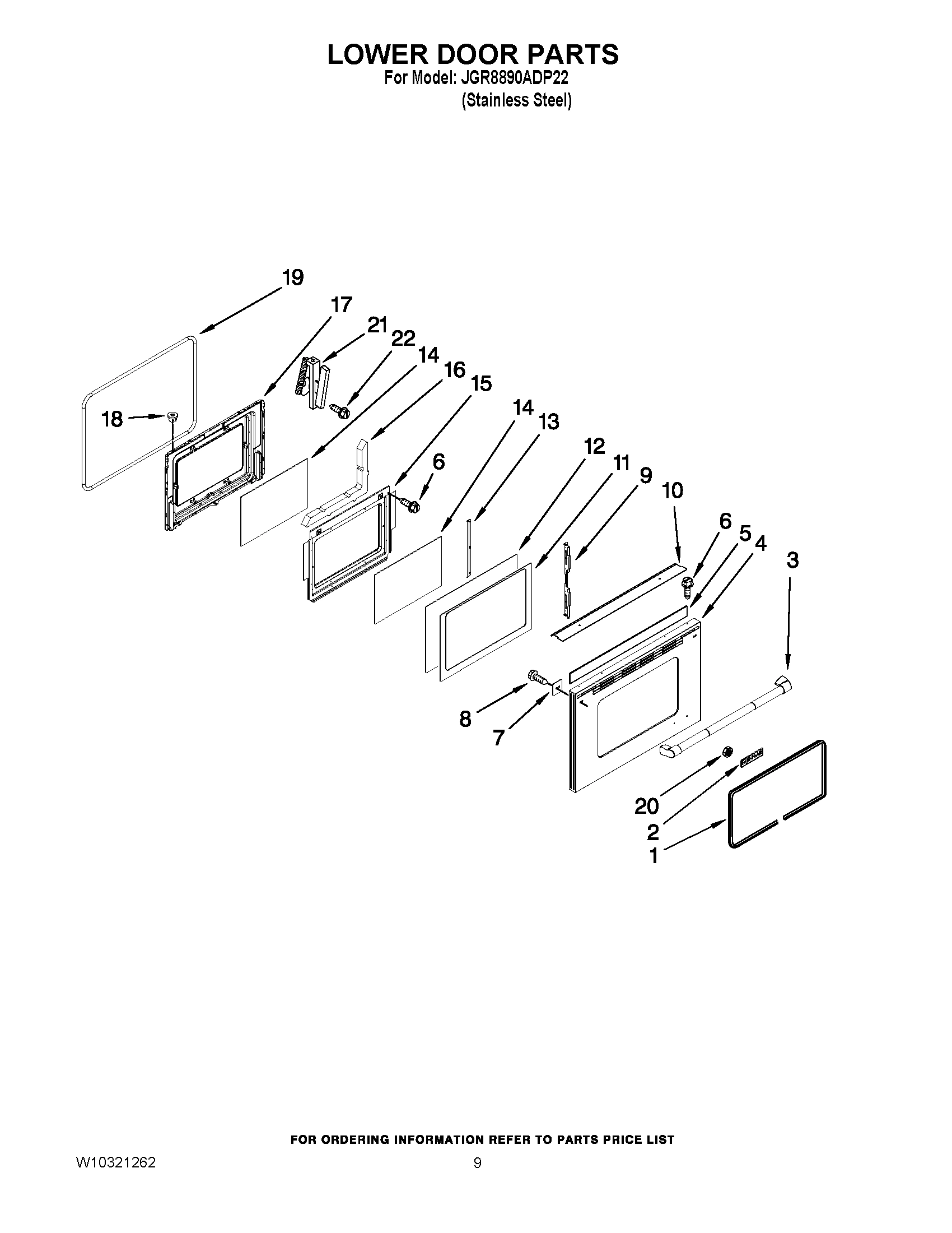 06 - LOWER DOOR PARTS