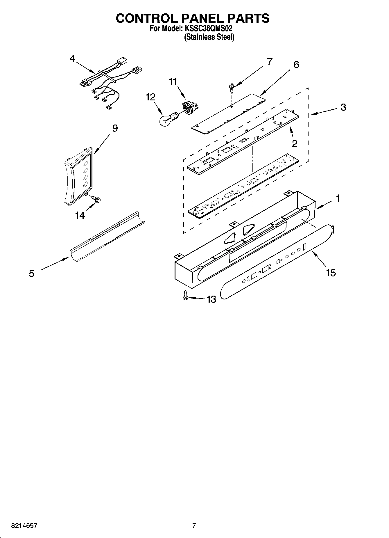 05 - CONTROL PANEL PARTS