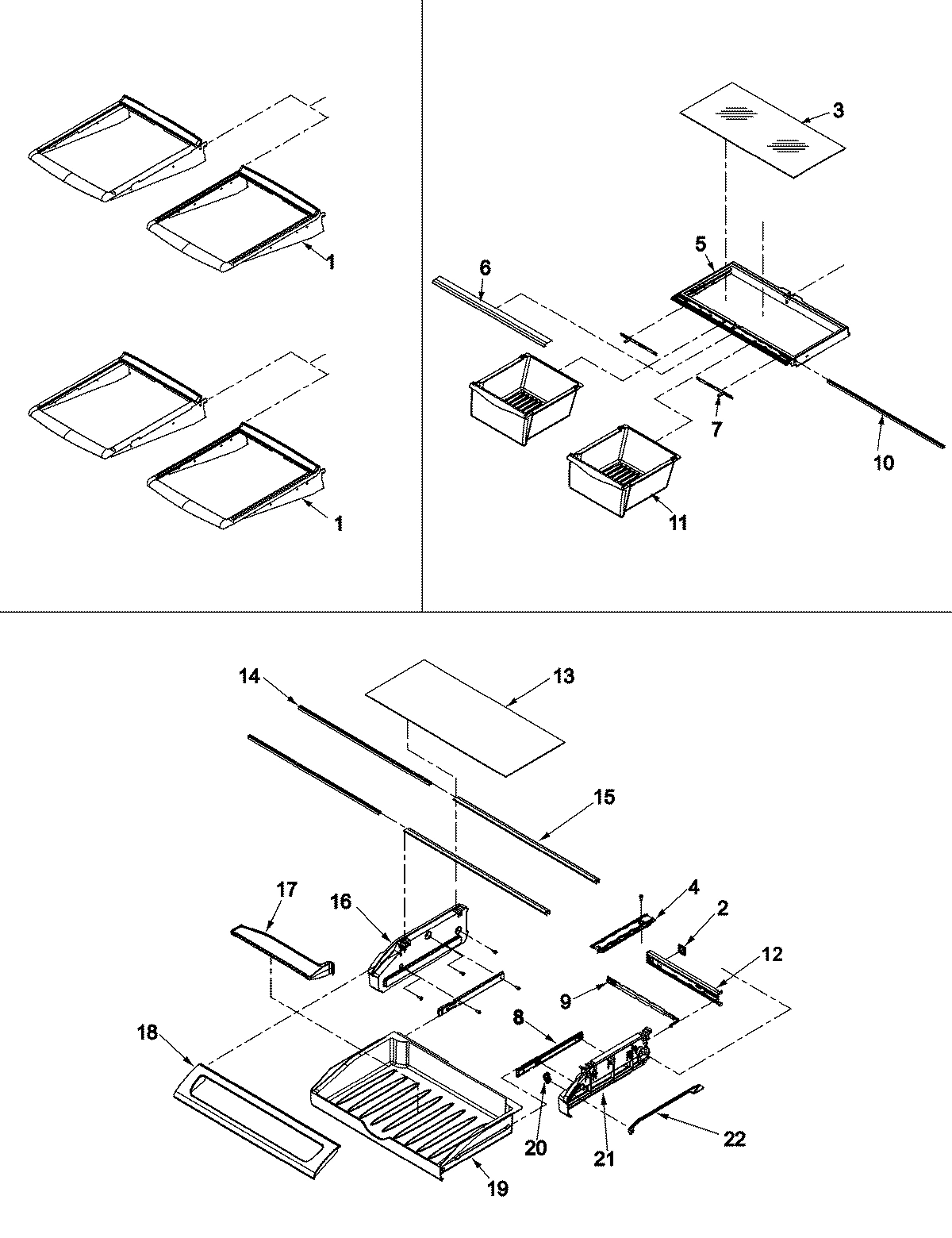 09 - REFRIGERATOR SHELVING