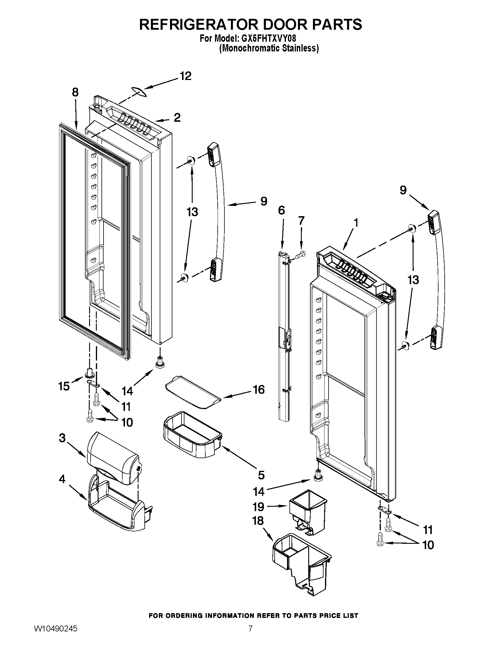 05 - REFRIGERATOR DOOR PARTS