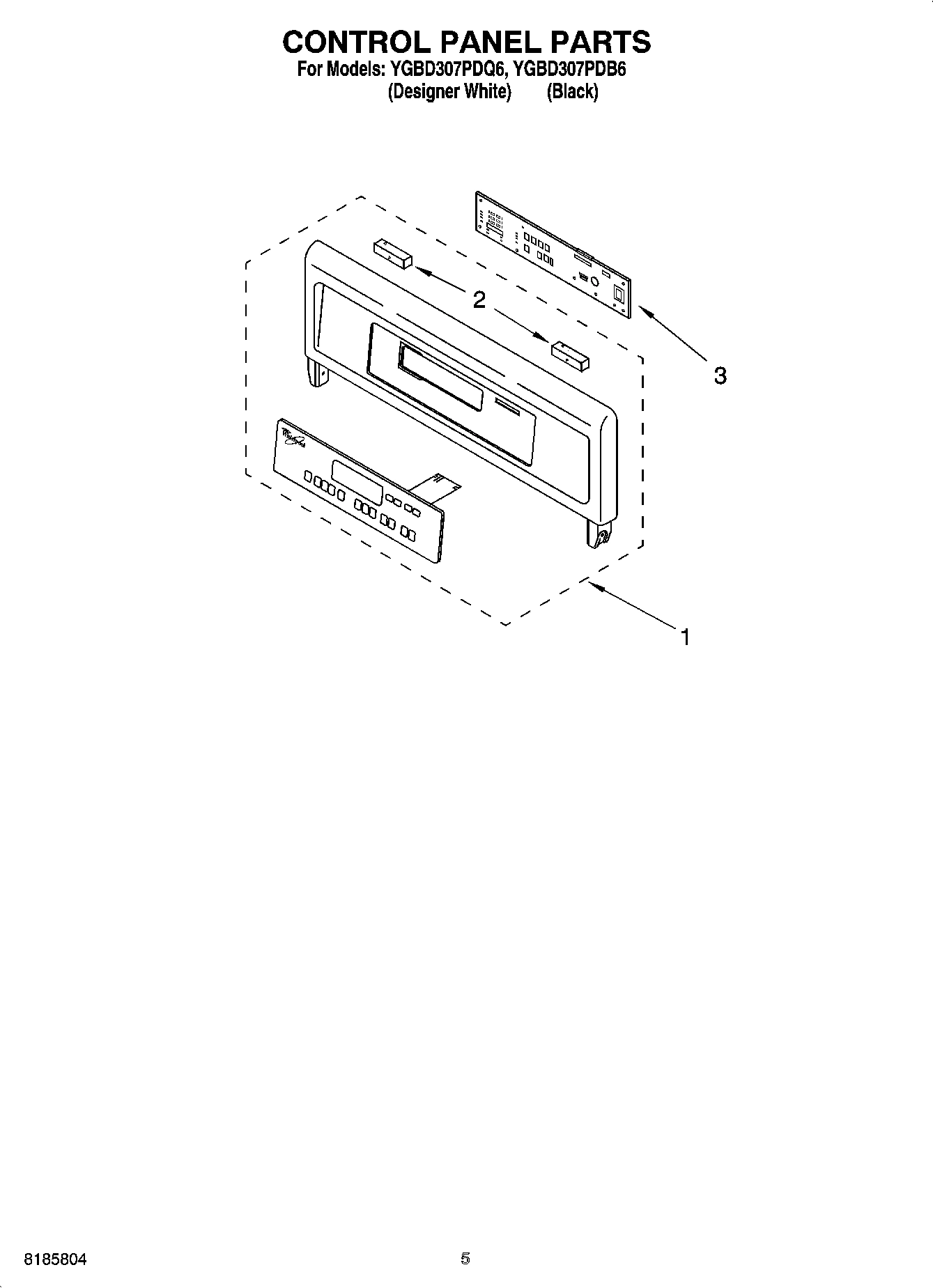 03 - CONTROL PANEL PARTS