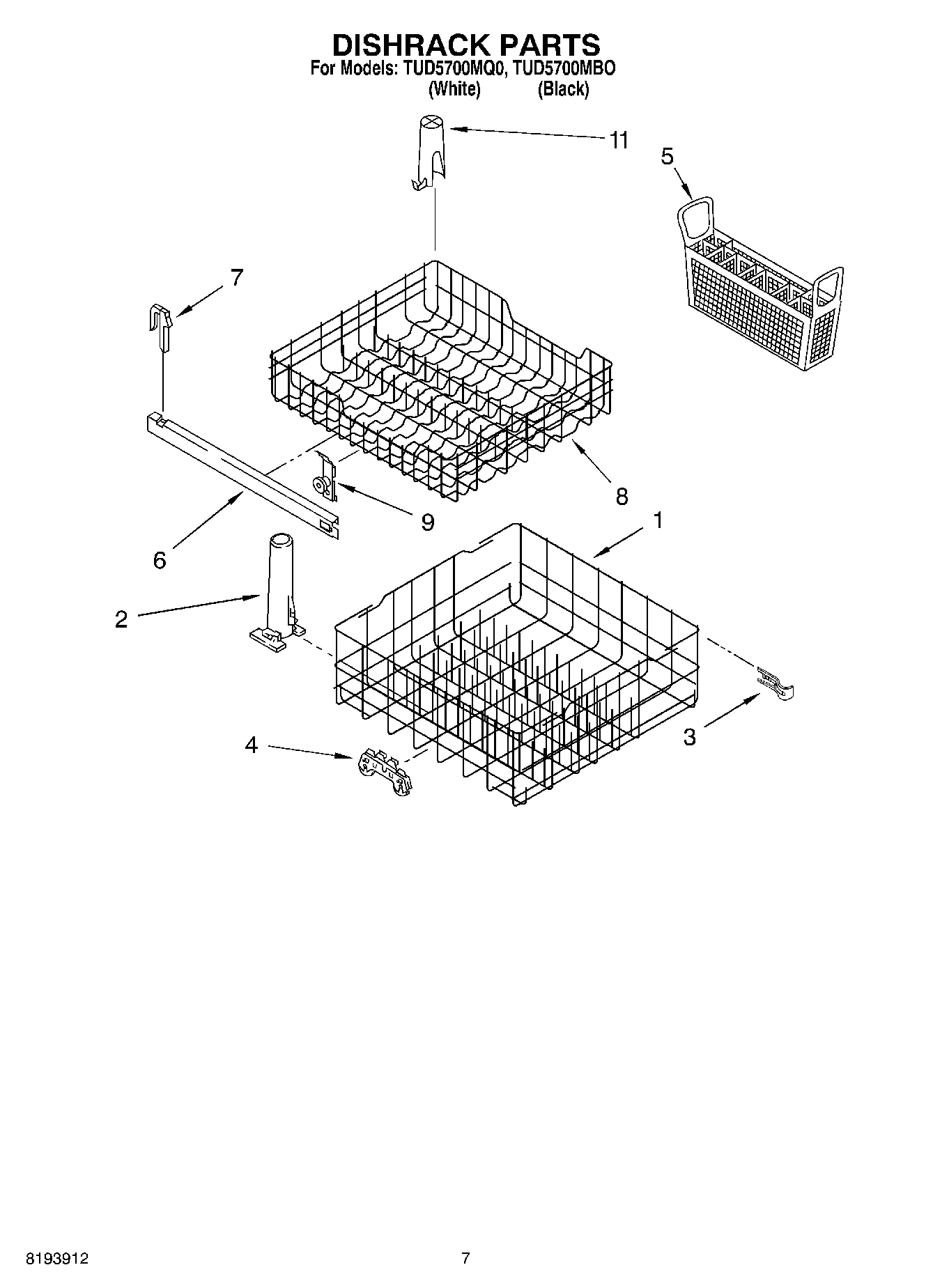 06 - DISHRACK PARTS