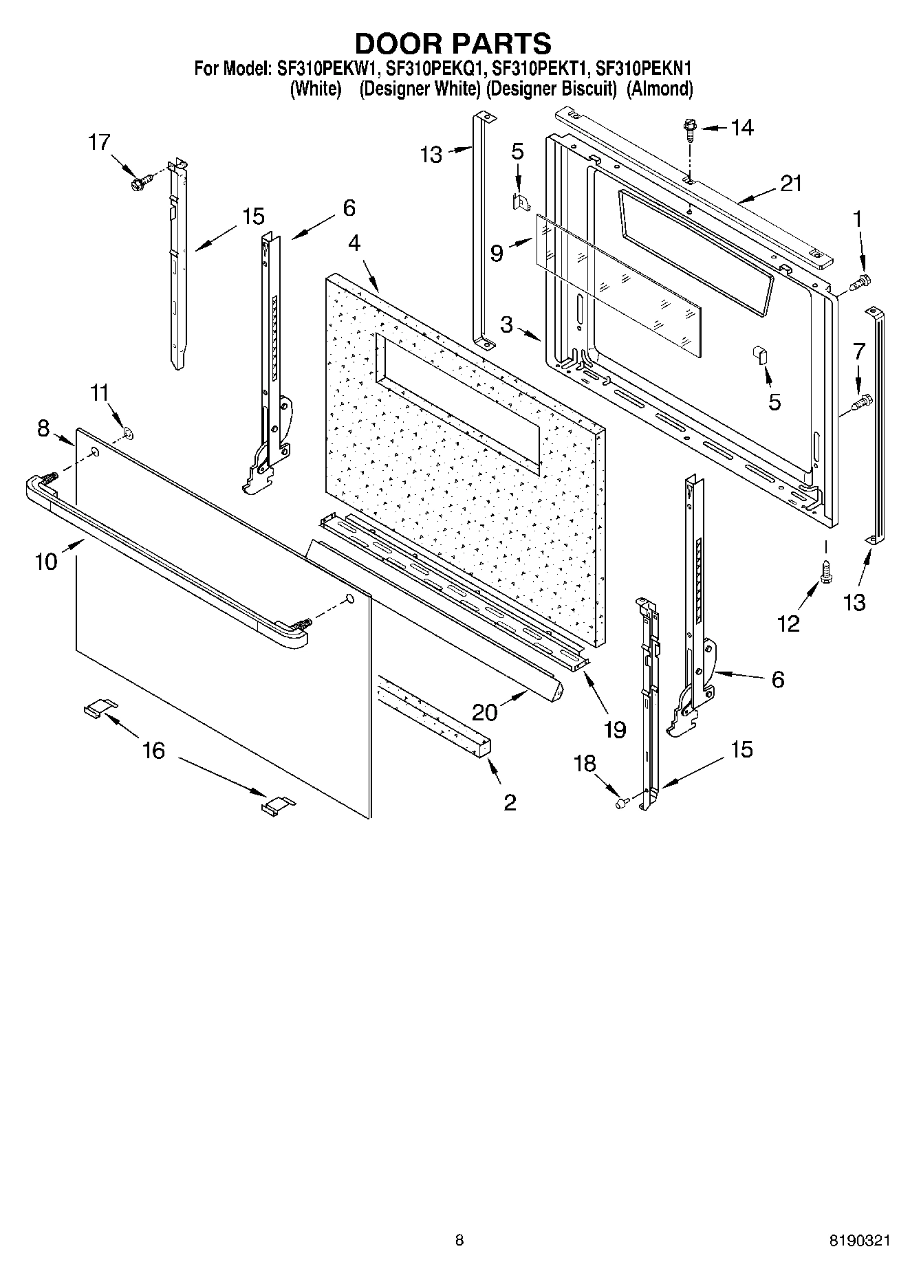 06 - DOOR PARTS, MISCELLANEOUS PARTS