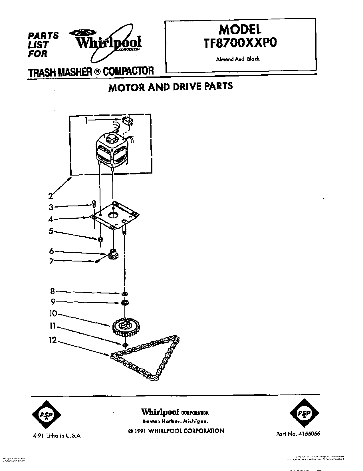 01 - MOTOR AND DRIVE, LIT/OPTIONAL