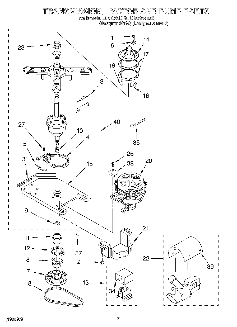 04 - TRANSMISSION, MOTOR AND PUMP