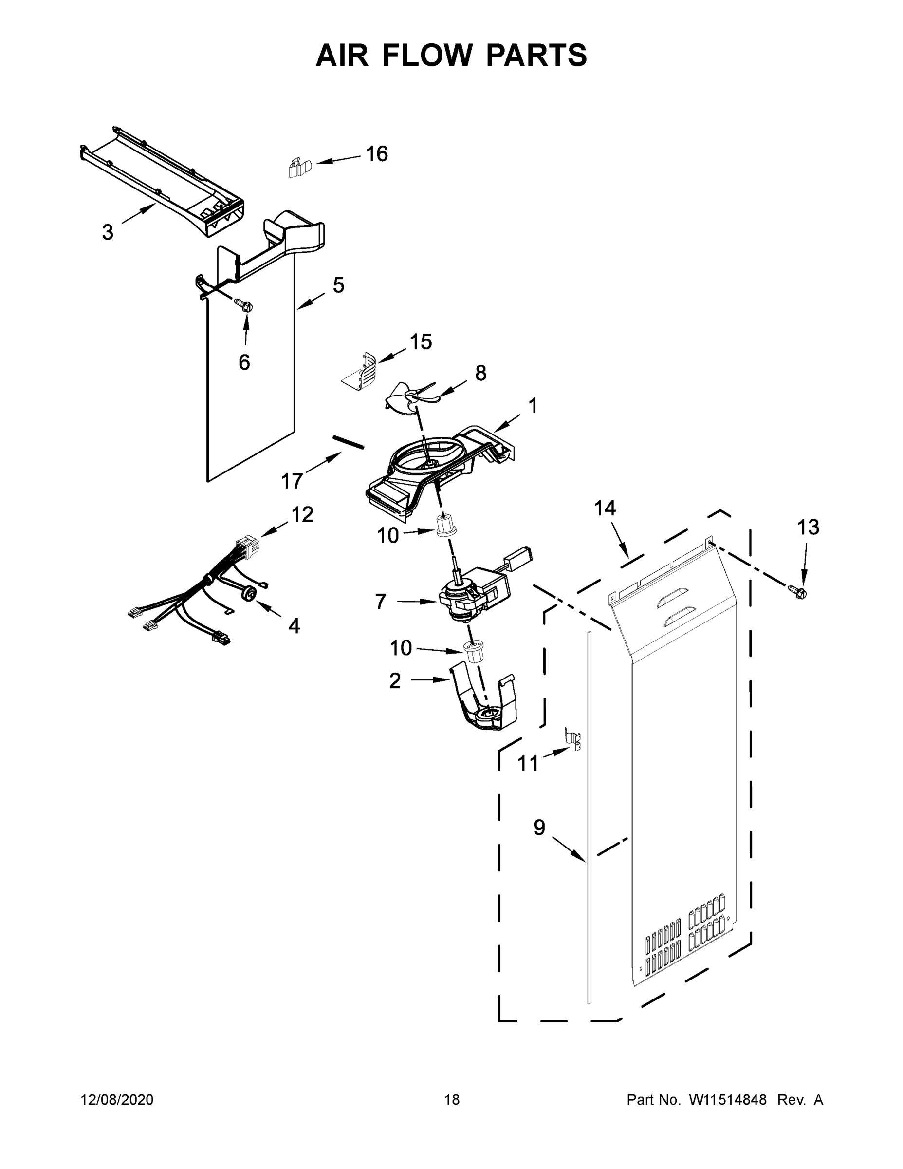 10 - AIR FLOW PARTS
