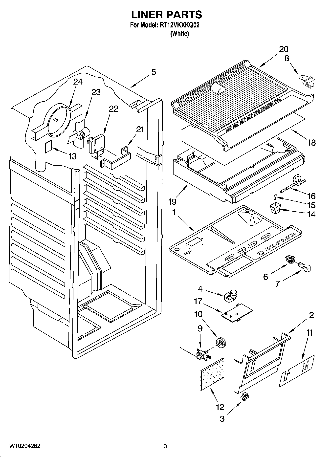 02 - LINER PARTS