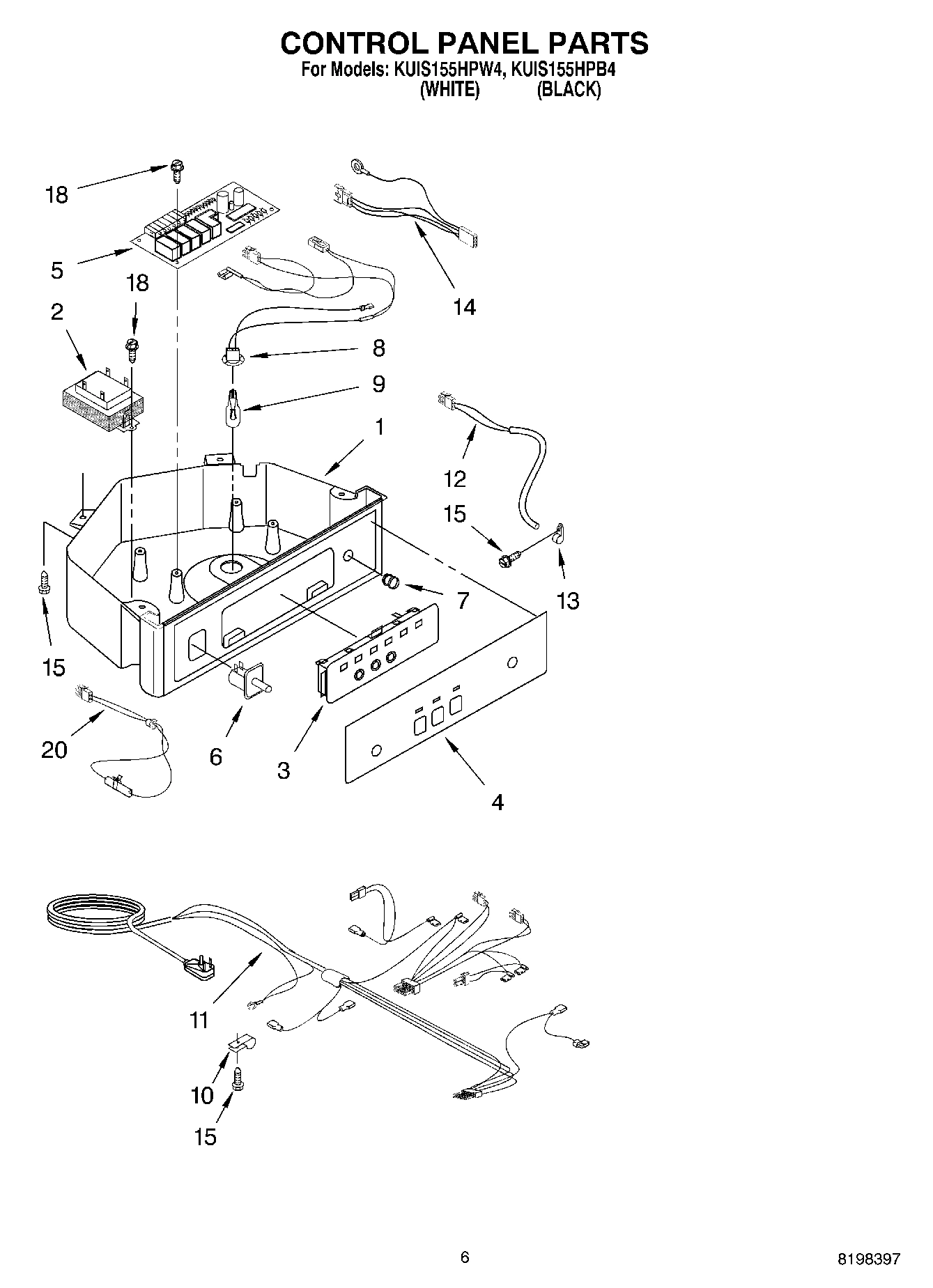 04 - CONTROL PANEL PARTS