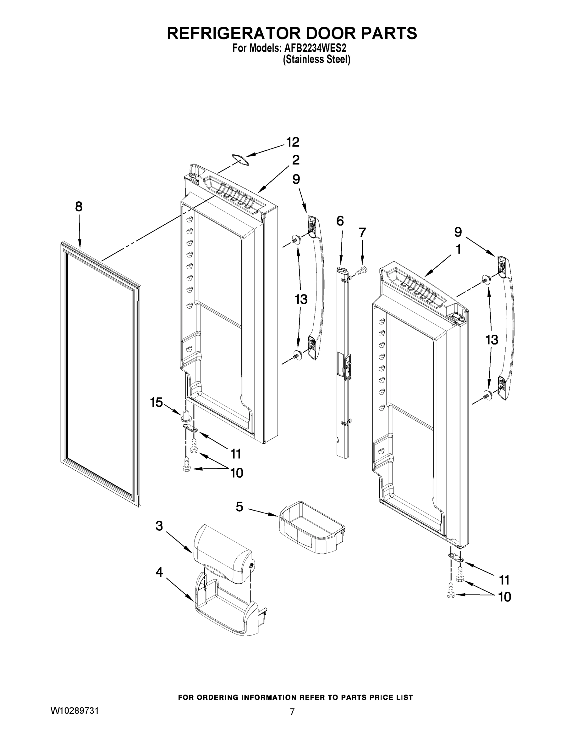 05 - REFRIGERATOR DOOR PARTS