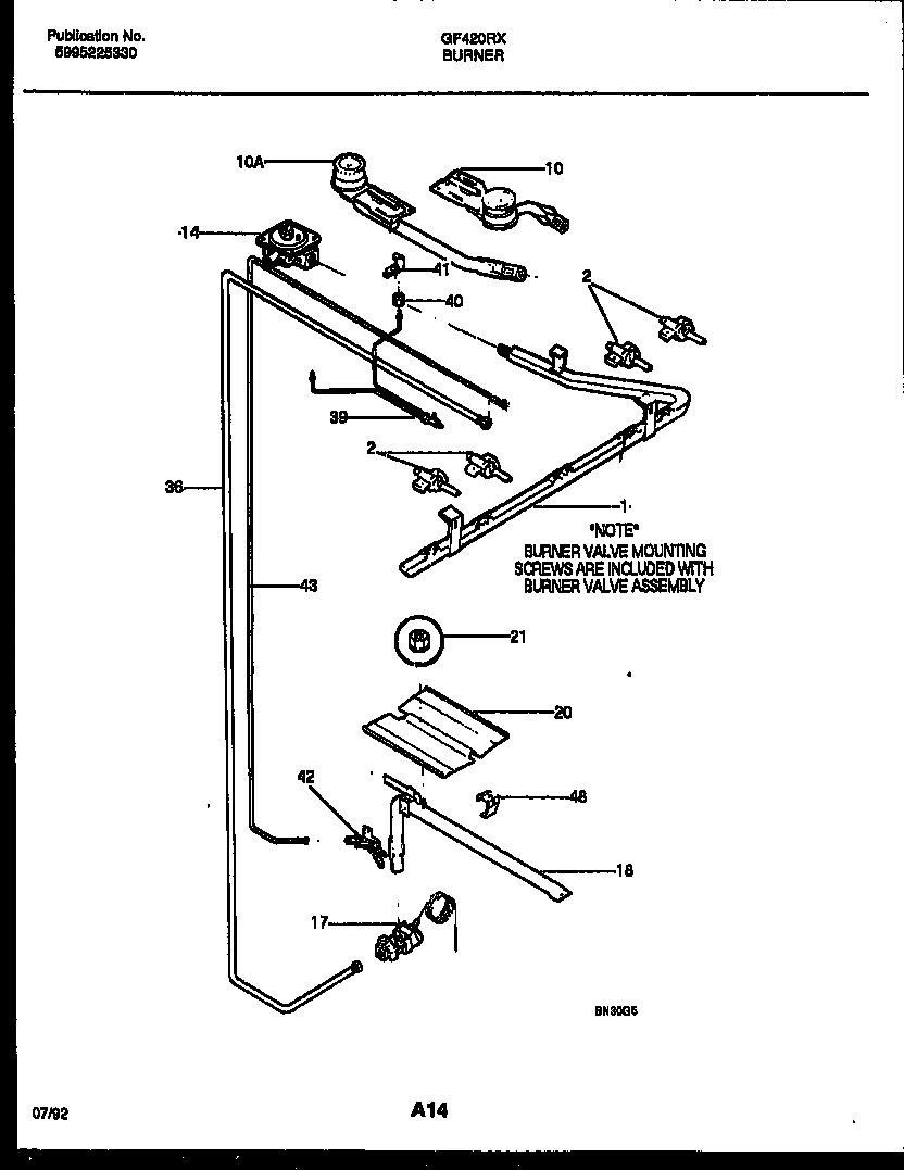 03 - BURNER, MANIFOLD AND GAS CONTROL