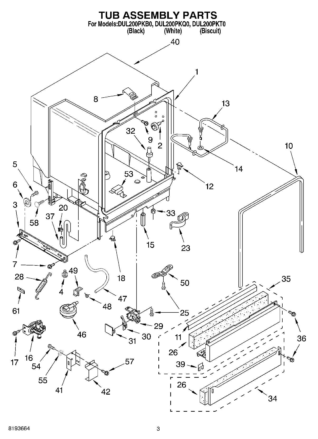 03 - TUB ASSEMBLY