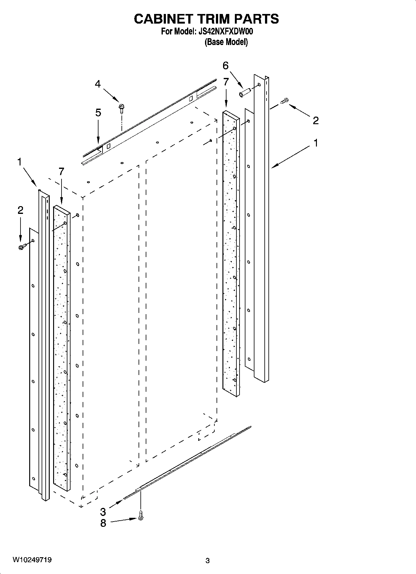 02 - CABINET TRIM PARTS