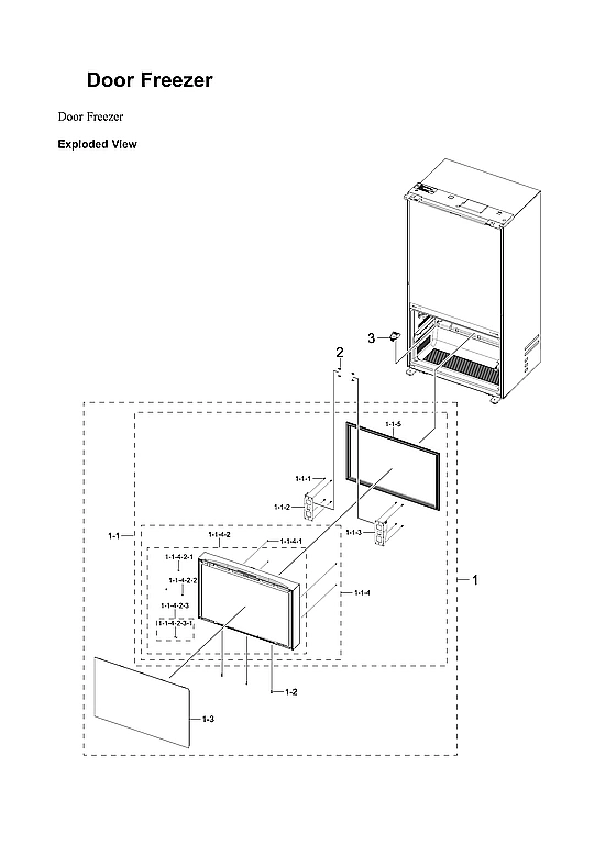 Freezer Door Parts