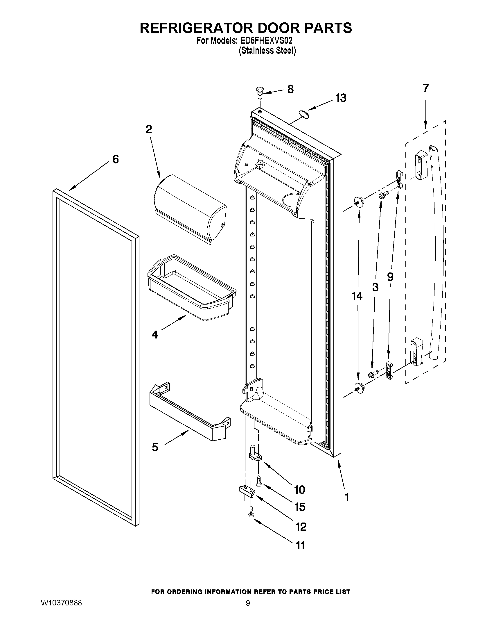 06 - REFRIGERATOR DOOR PARTS