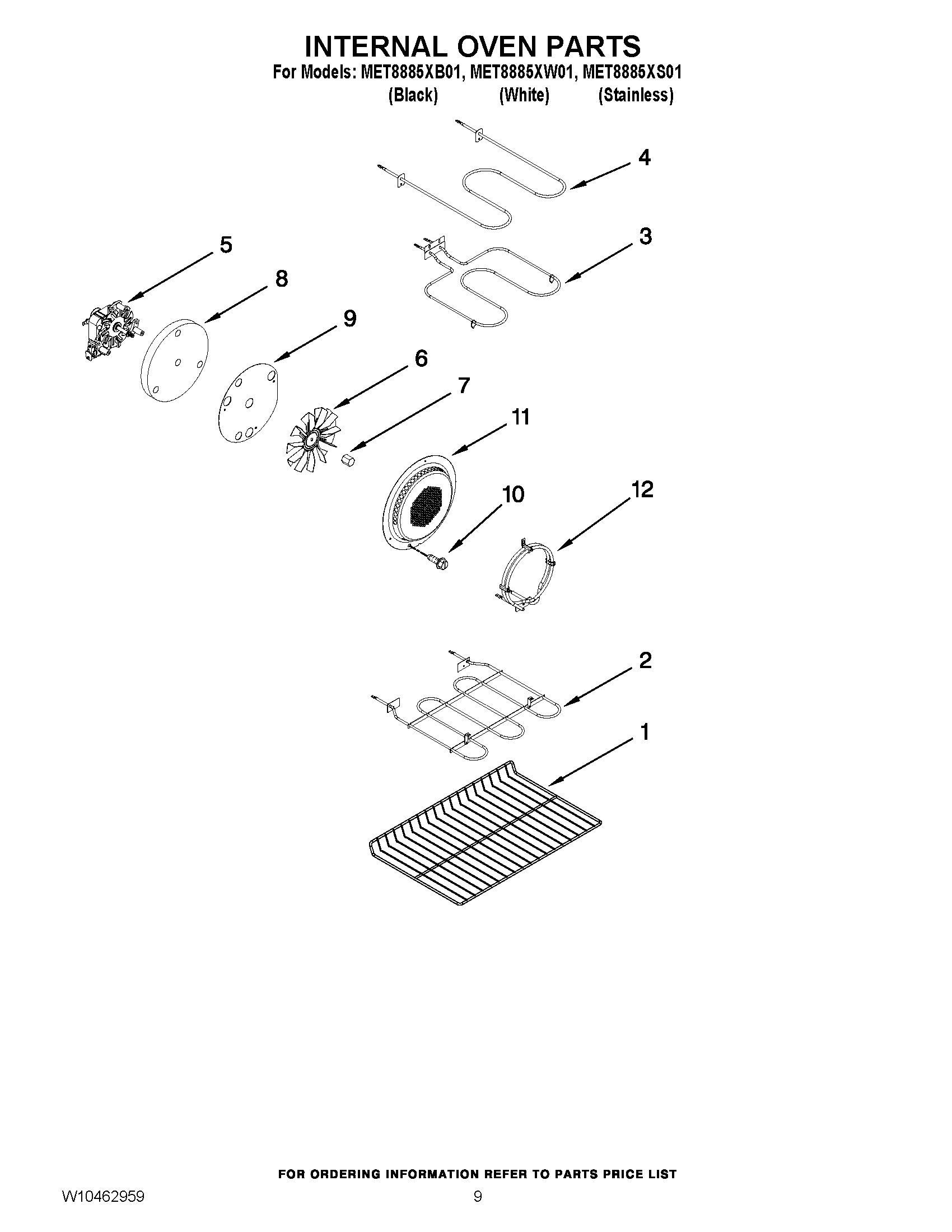 06 - INTERNAL OVEN PARTS