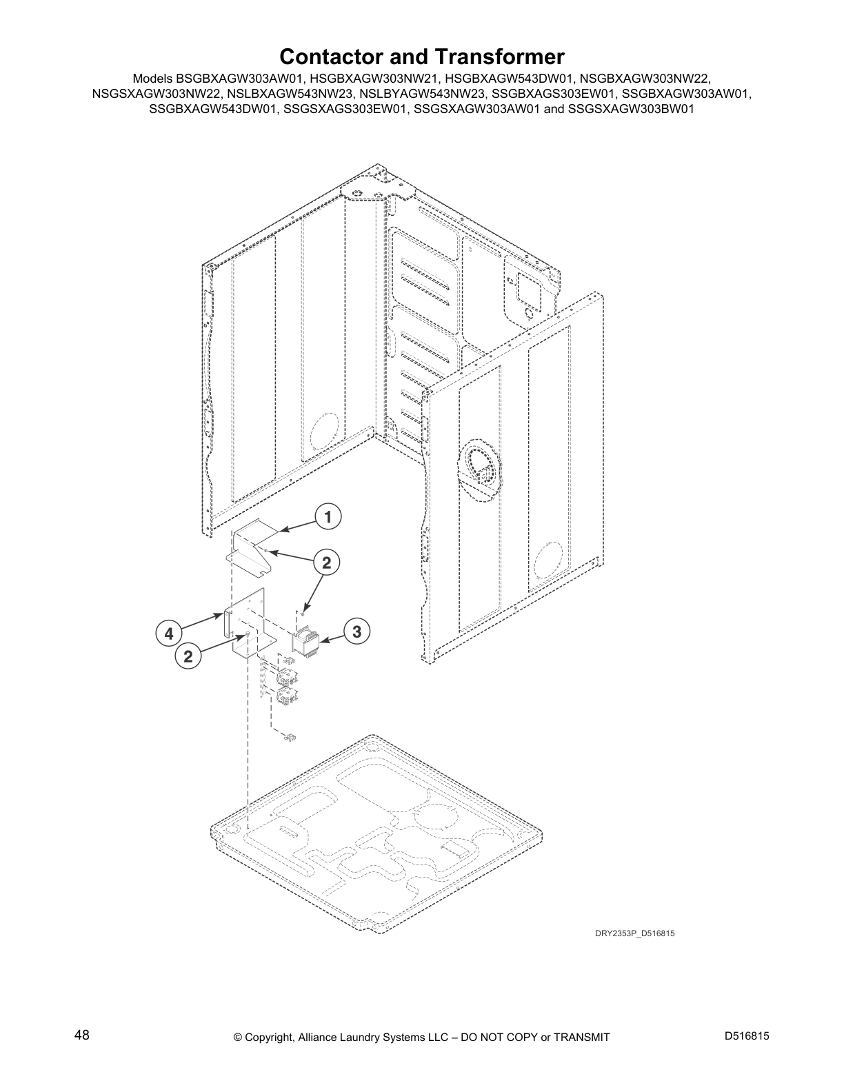 Contactor and Transformer