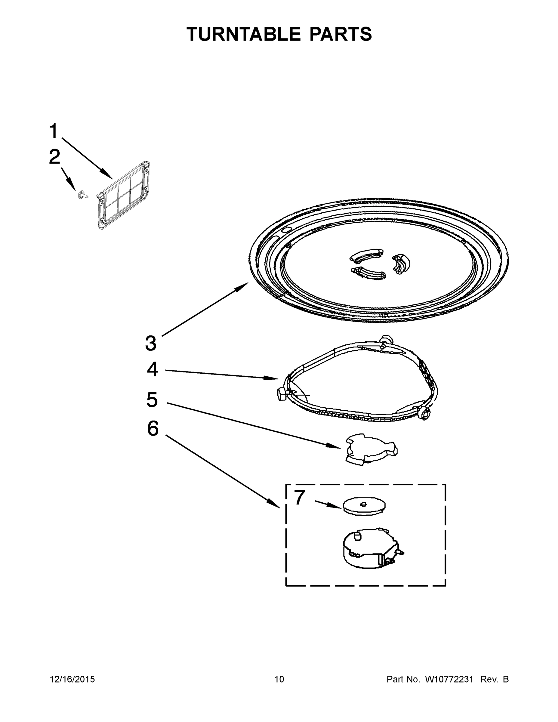 06 - TURNTABLE PARTS