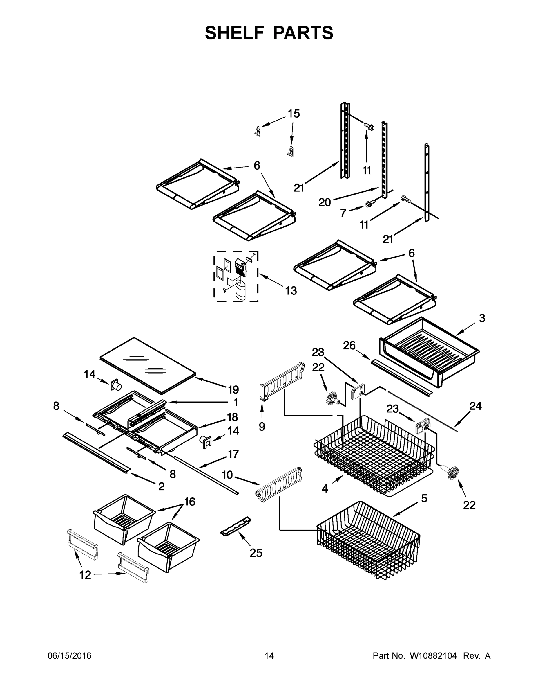08 - SHELF PARTS