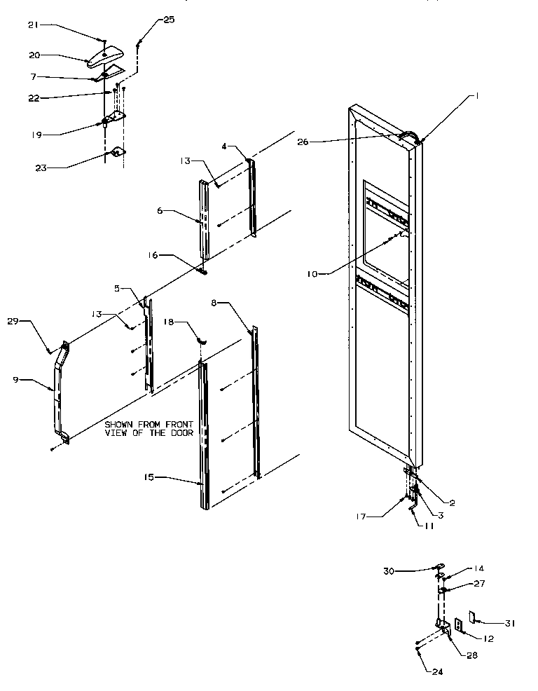 08 - FZ DOOR HINGE/TRIM