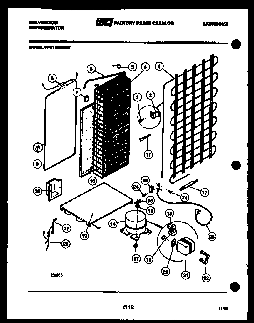 07 - SYSTEM AND AUTOMATIC DEFROST PARTS