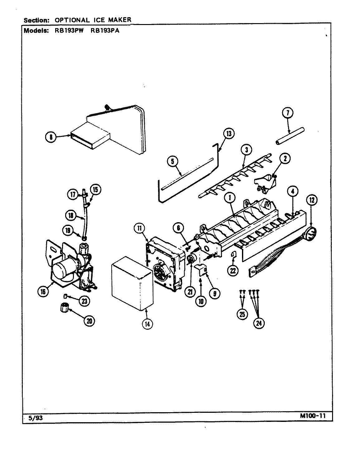 05 - OPTIONAL ICE MAKER