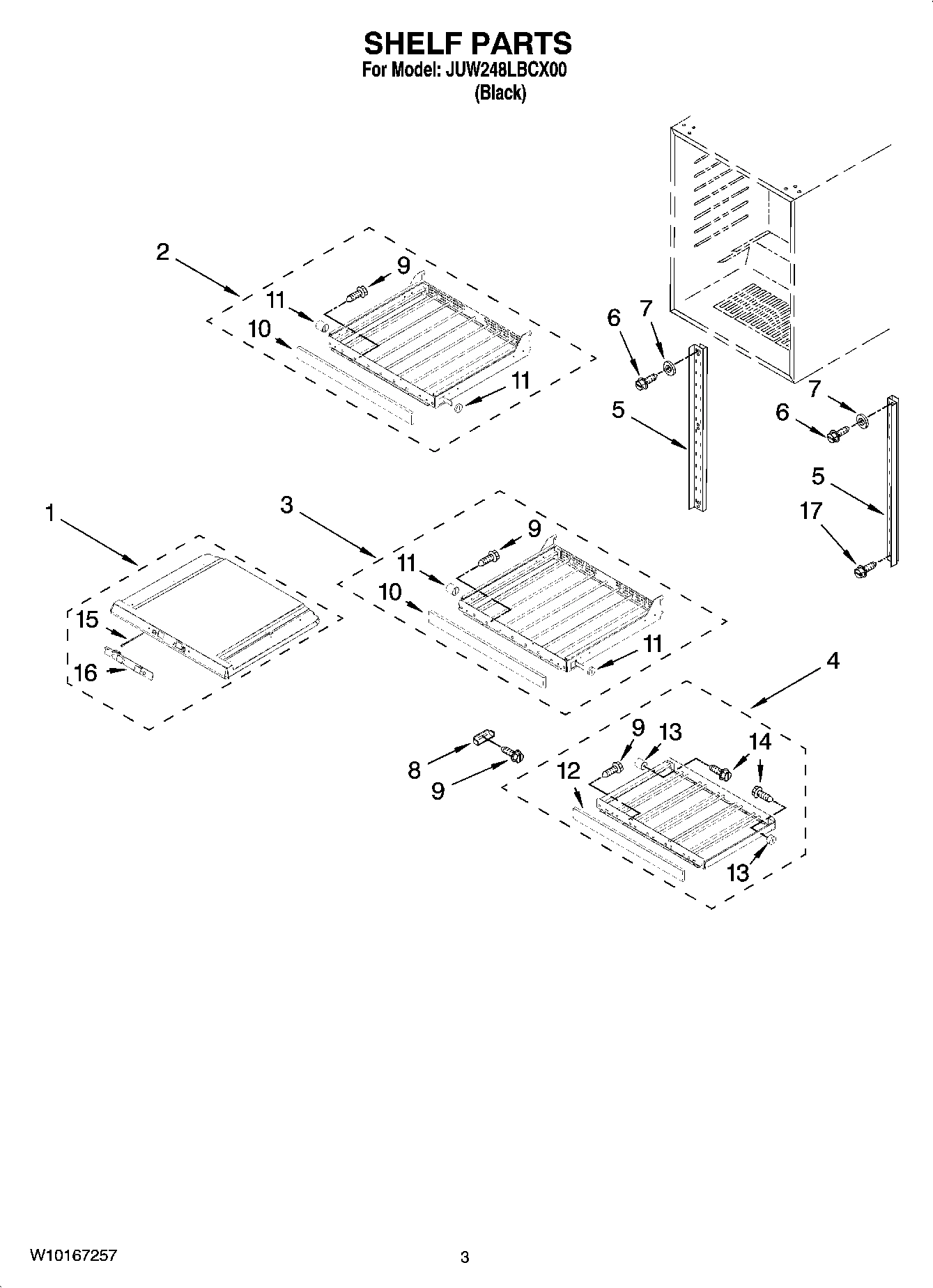 02 - SHELF PARTS