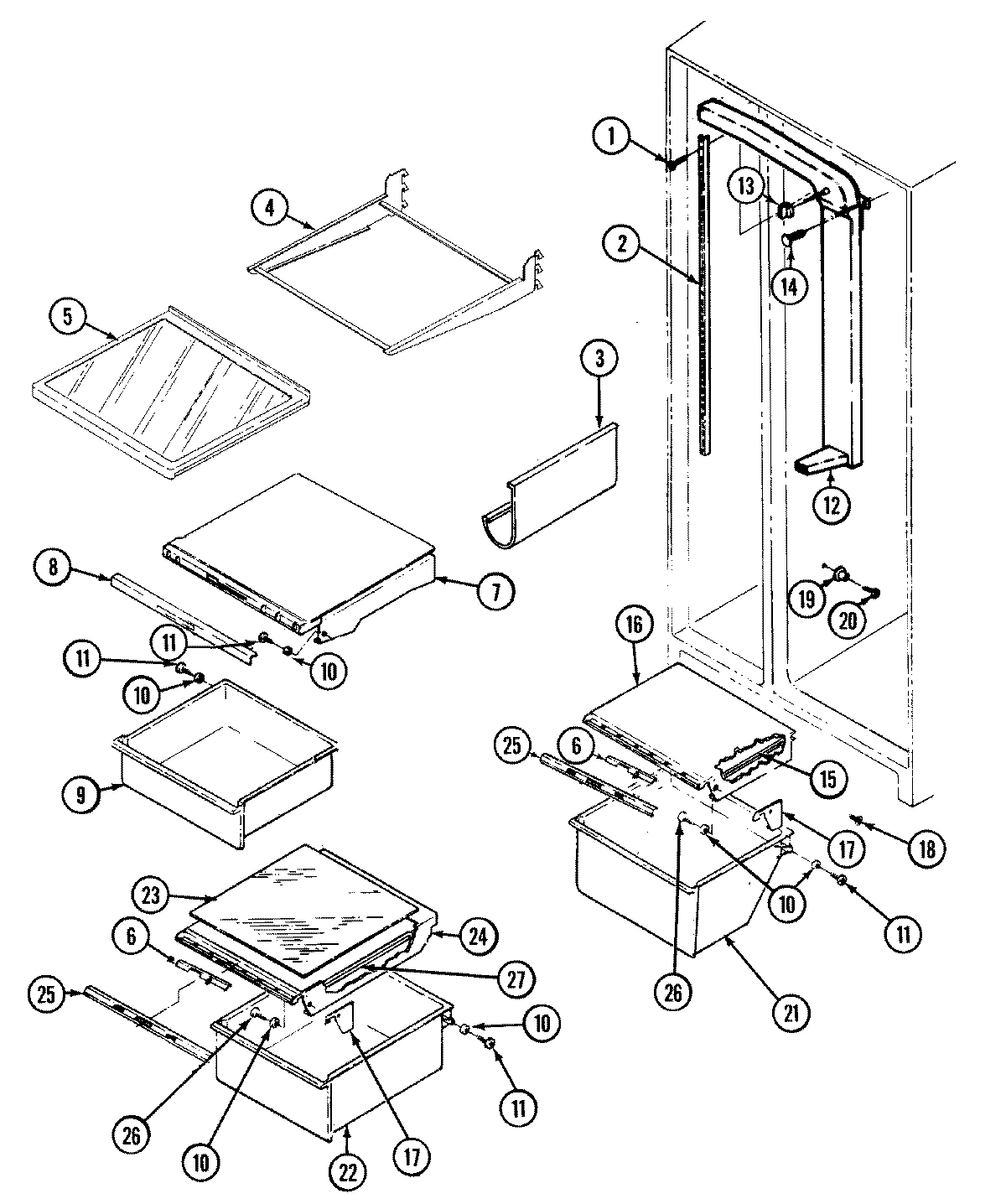 08 - SHELVES & ACCESSORIES
