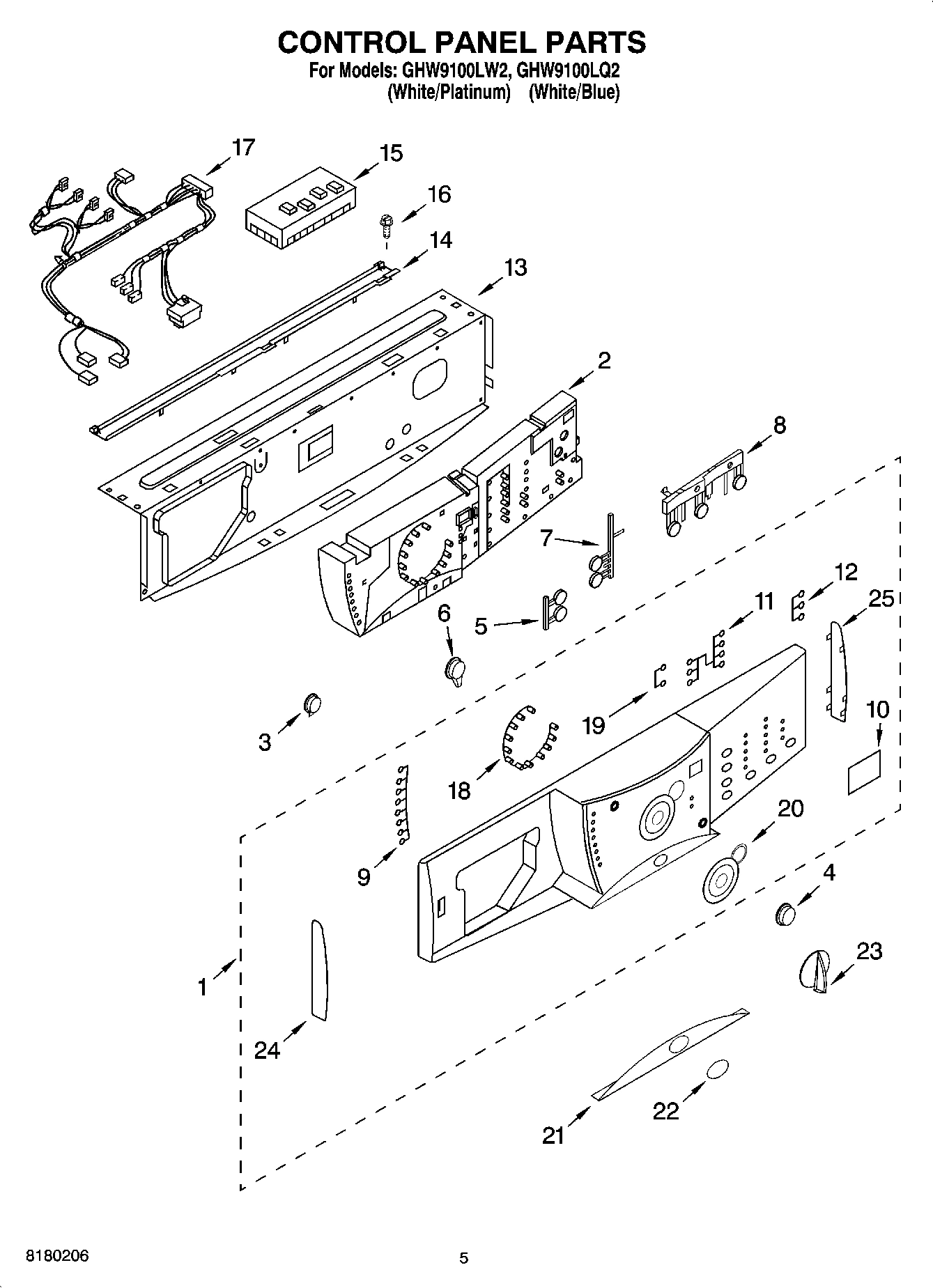 03 - CONTROL PANEL PARTS