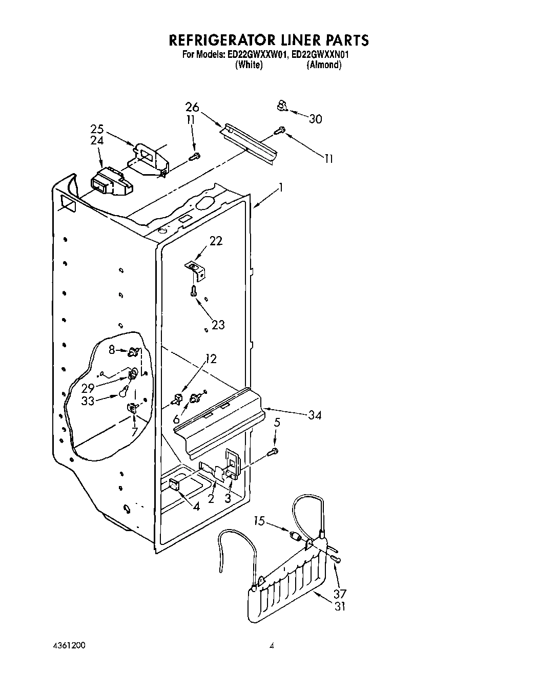 03 - REFRIGERATOR LINER