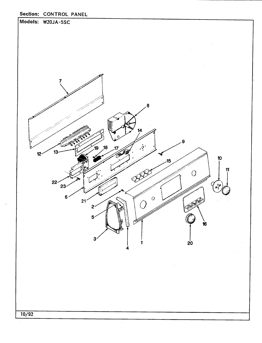 02 - CONTROL PANEL (REV. A-D)