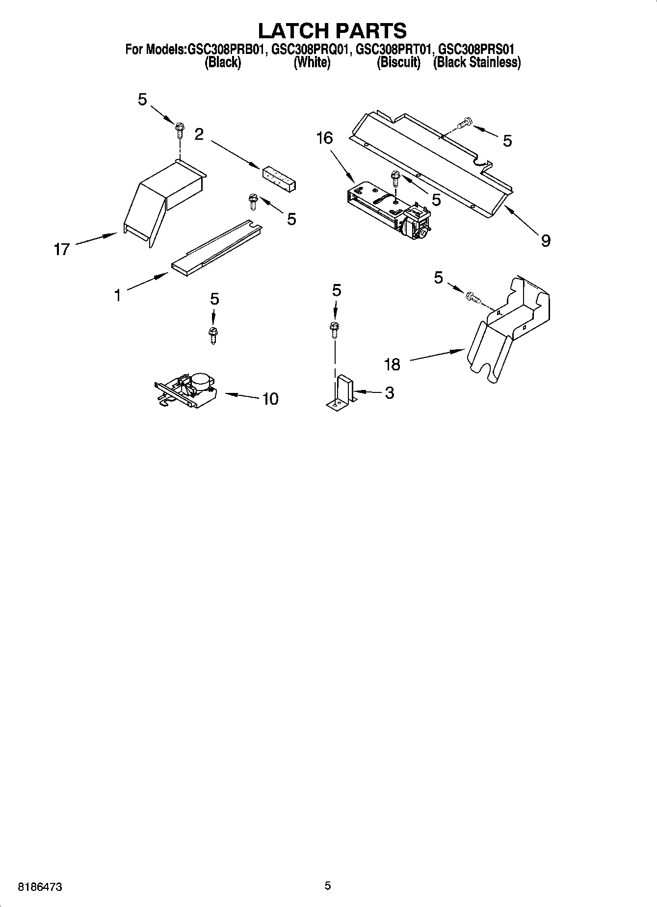 04 - LATCH PARTS