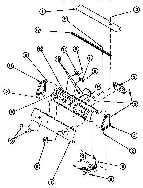 07 - GRAPHIC PANEL, CONTROL HOOD AND CONTROLS