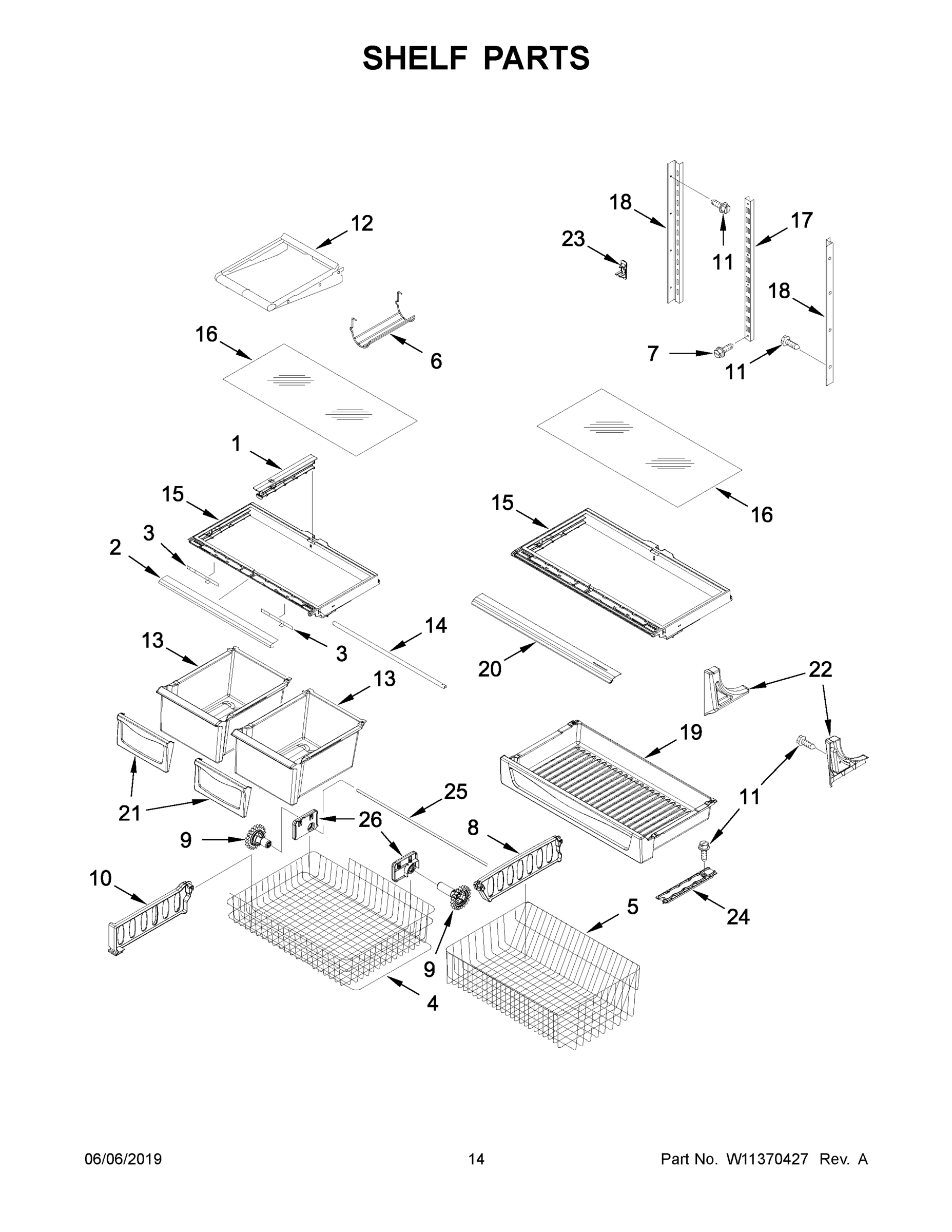 08 - SHELF PARTS