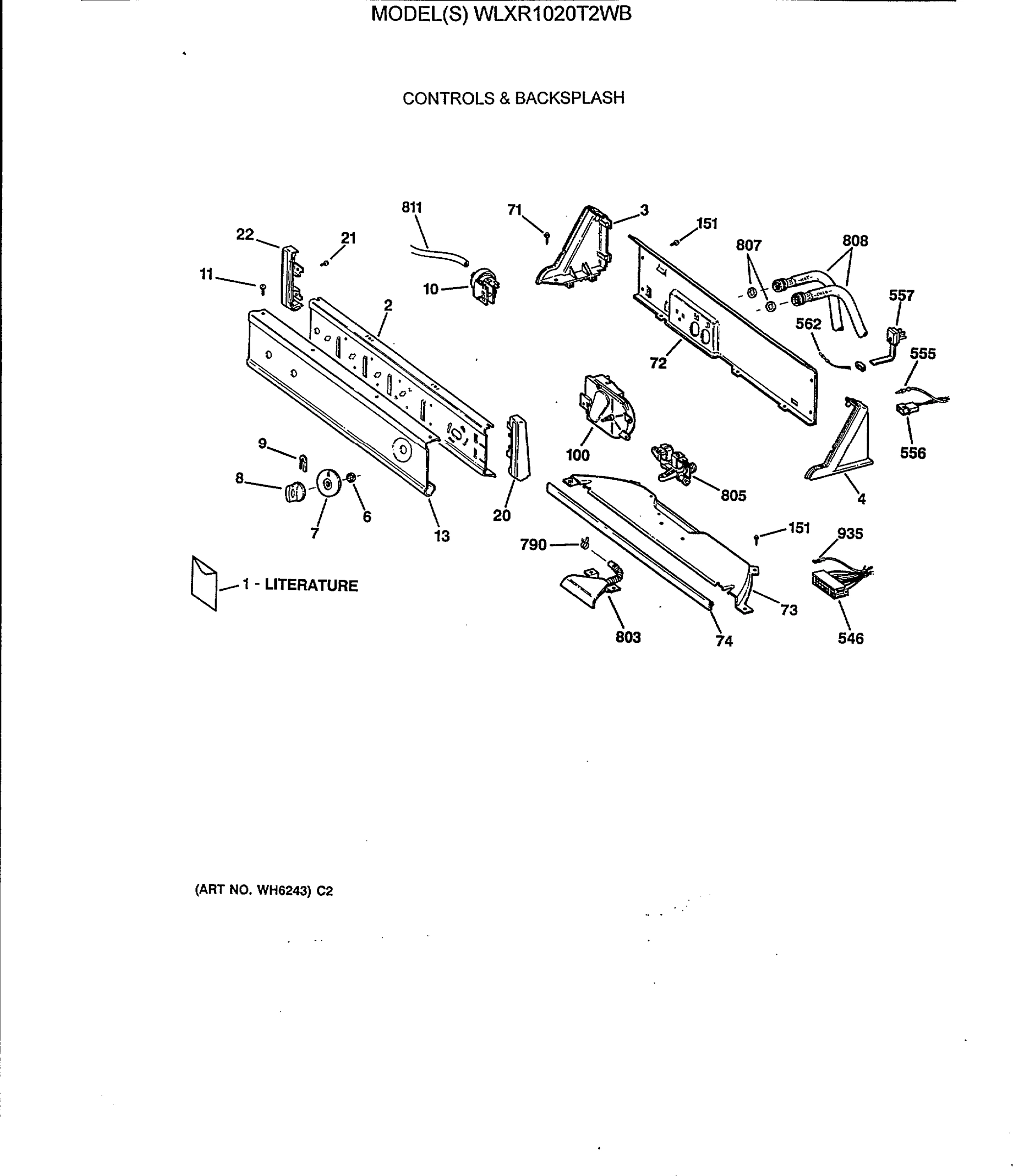CONTROLS & BACKSPLASH