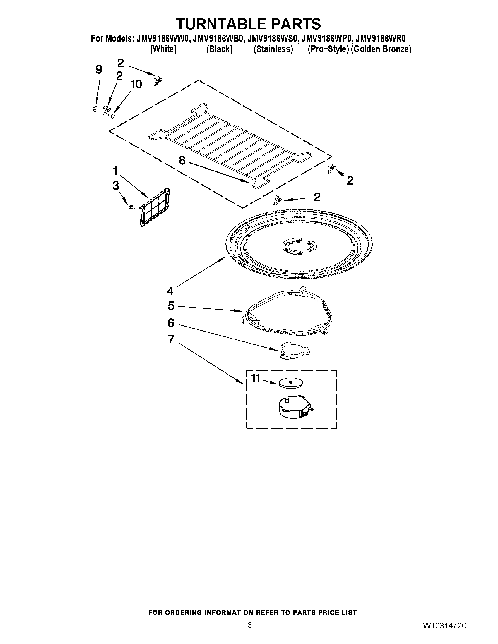 05 - TURNTABLE PARTS
