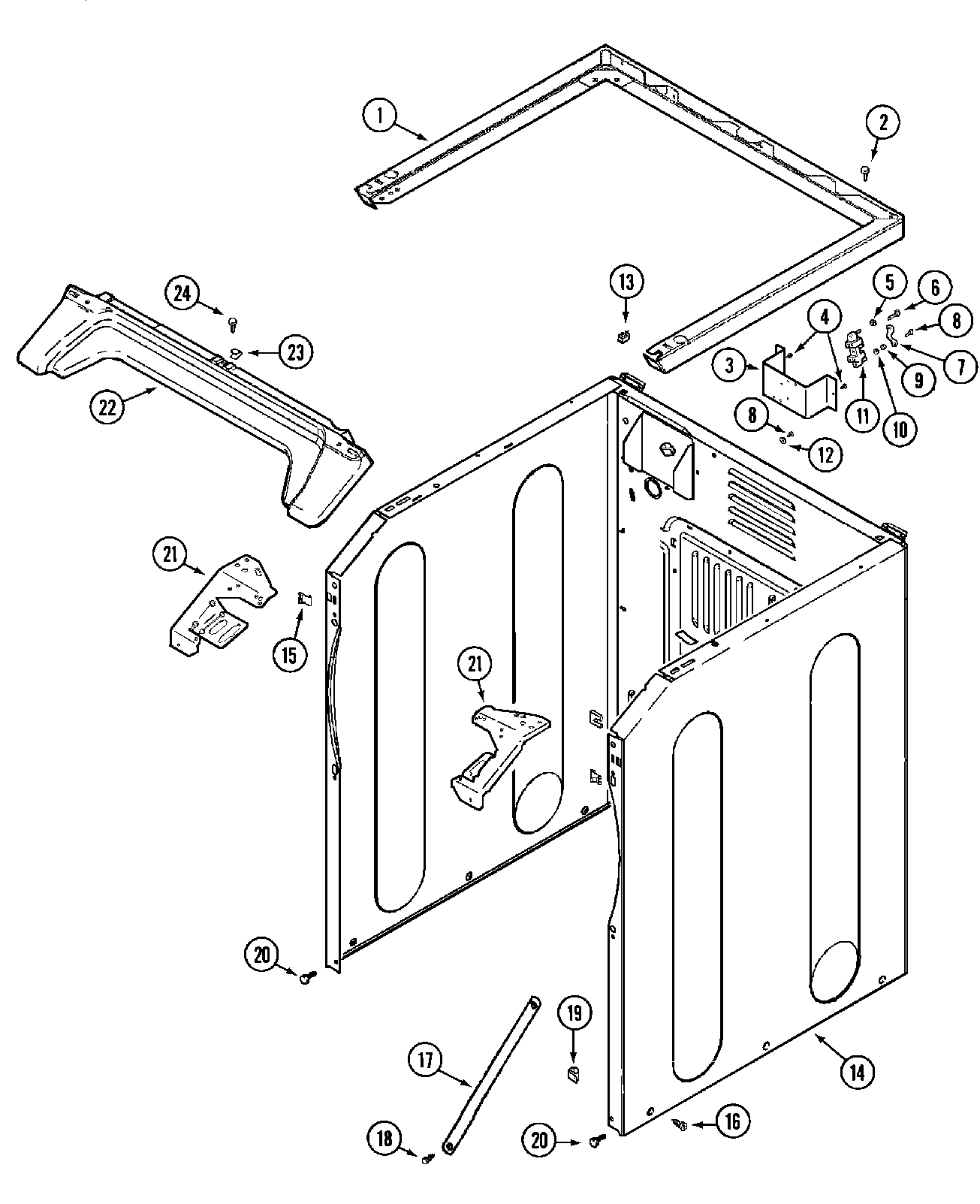 01 - CABINET-FRONT (LOWER)