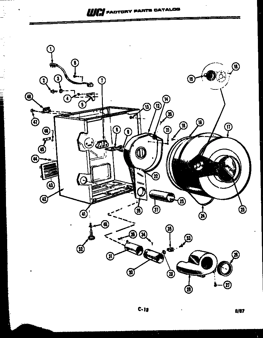 03 - CABINET AND COMPONENT PARTS