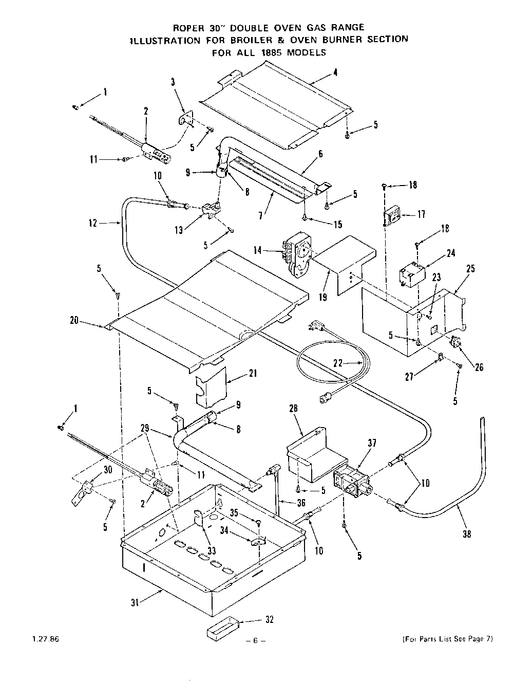 06 - BROILER AND OVEN BURNER