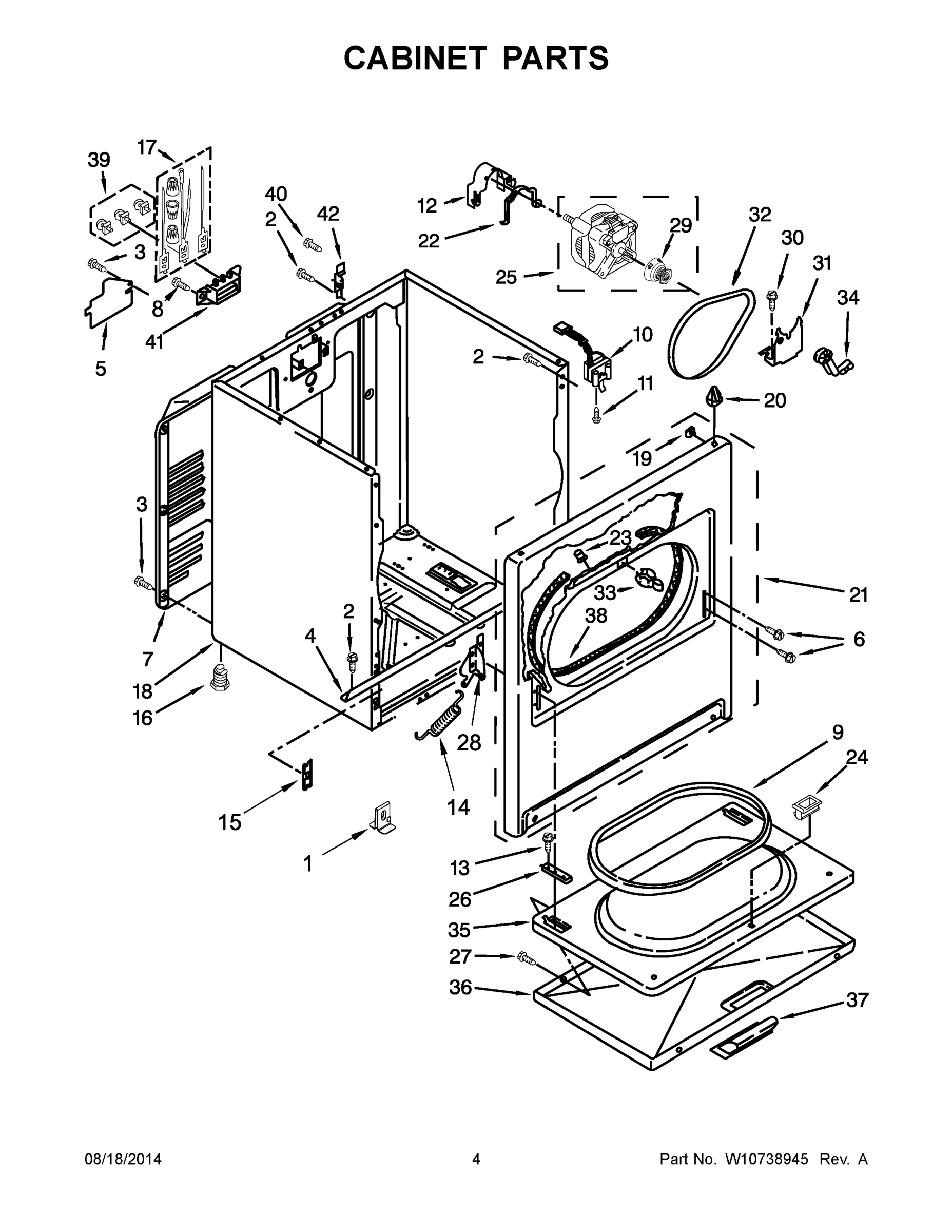 03 - CABINET PARTS