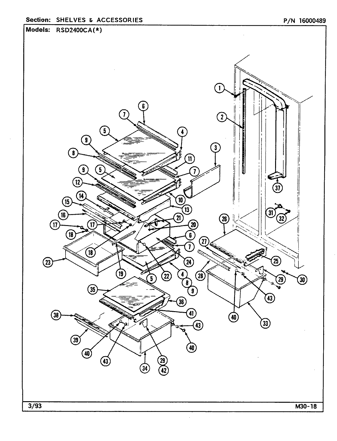 08 - SHELVES & ACCESSORIES