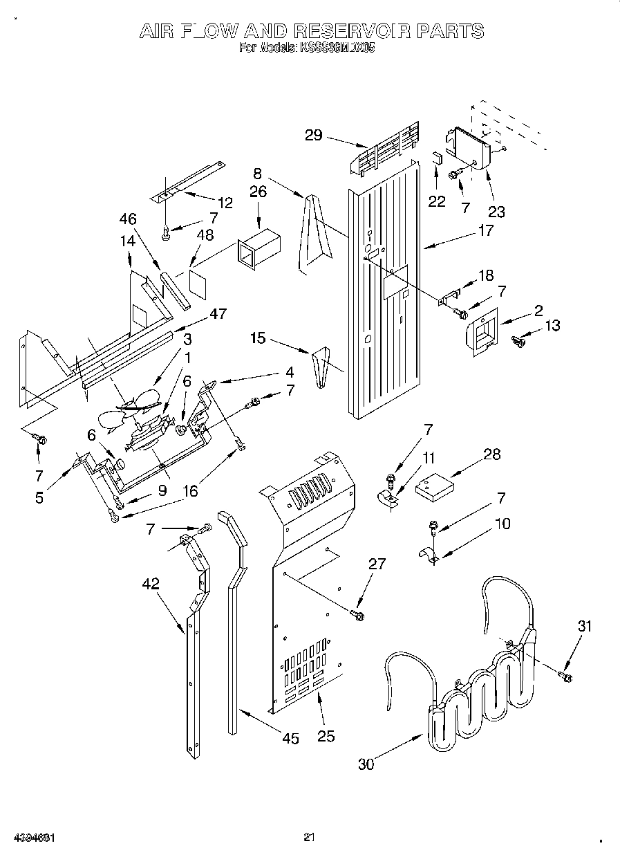 14 - AIR FLOW AND RESERVOIR
