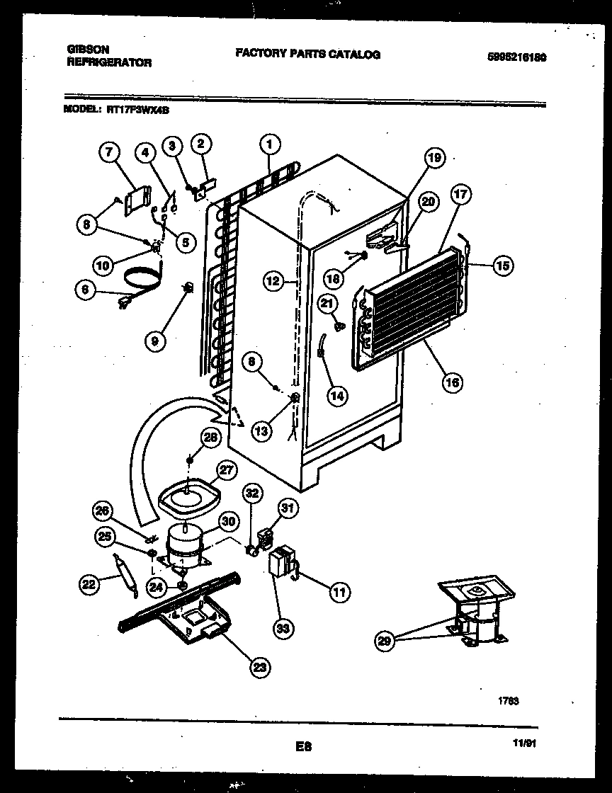 05 - SYSTEM AND AUTOMATIC DEFROST PARTS