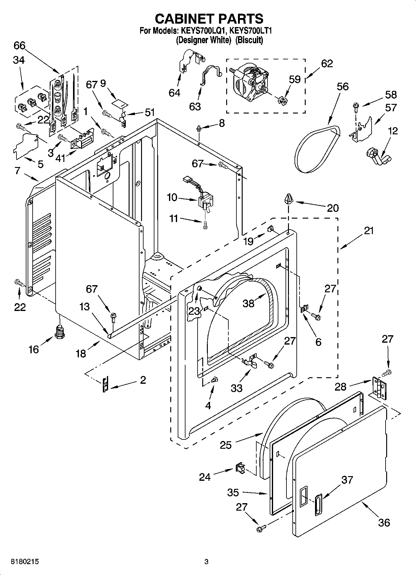 02 - CABINET PARTS