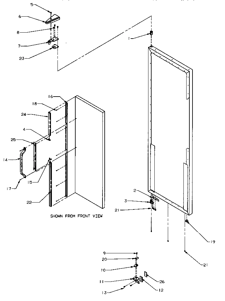 04 - DOOR HINGE/TRIM (REF)