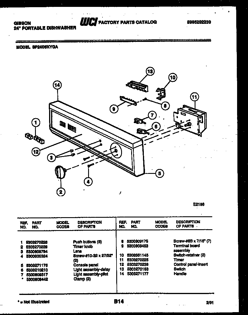 02 - CONSOLE AND CONTROL PARTS