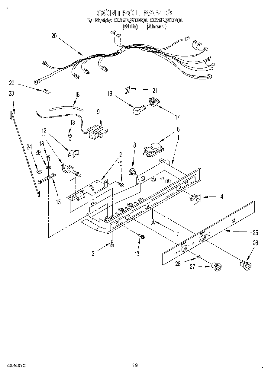12 - CONTROL, LIT/OPTIONAL