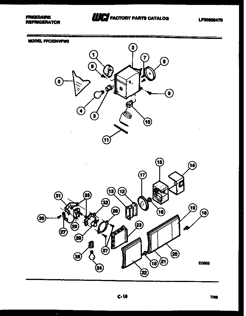 06 - REFRIGERATOR CONTROL ASSEMBLY, DAMP