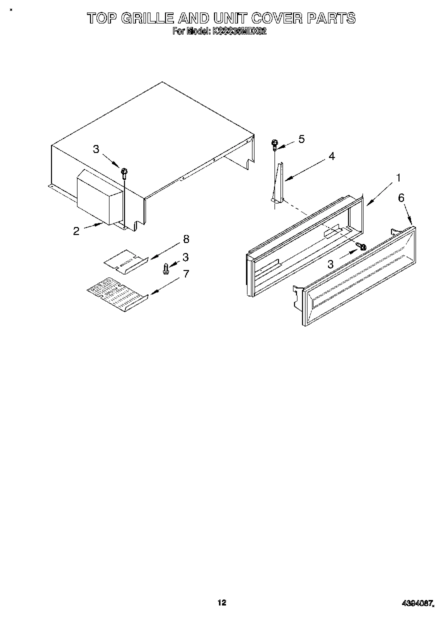 09 - TOP GRILLE AND UNIT COVER