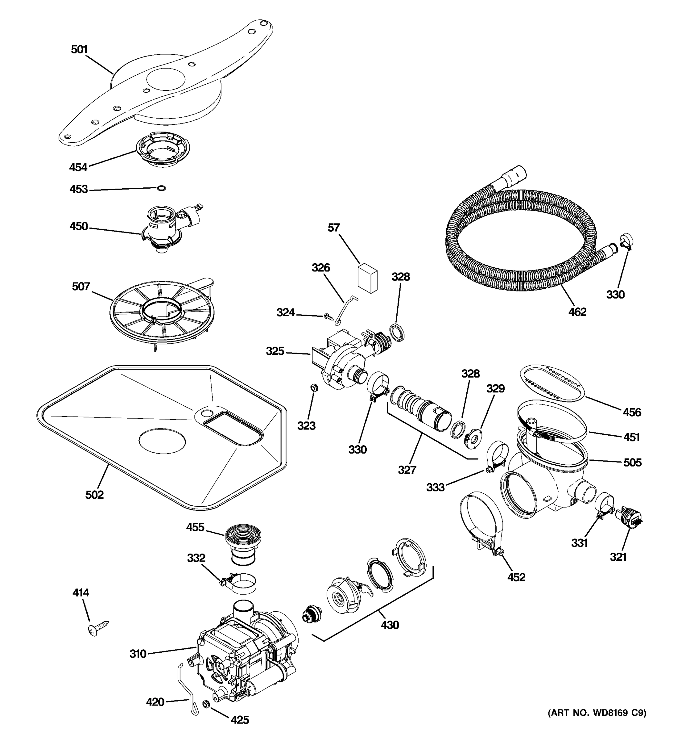 MOTOR-PUMP MECHANISM